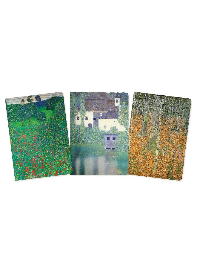 Gustav Klimt: Landscapes Set of 3 Standard Notebooks  - Image 2
