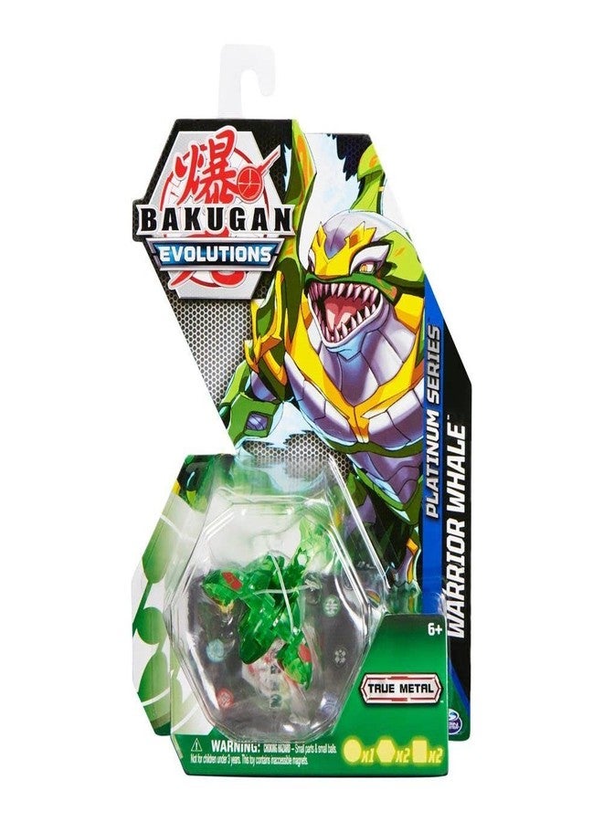 Bakugan Evolutions 2022 Platinum Series Die-cast Ventus Warrior Whale - Image 1