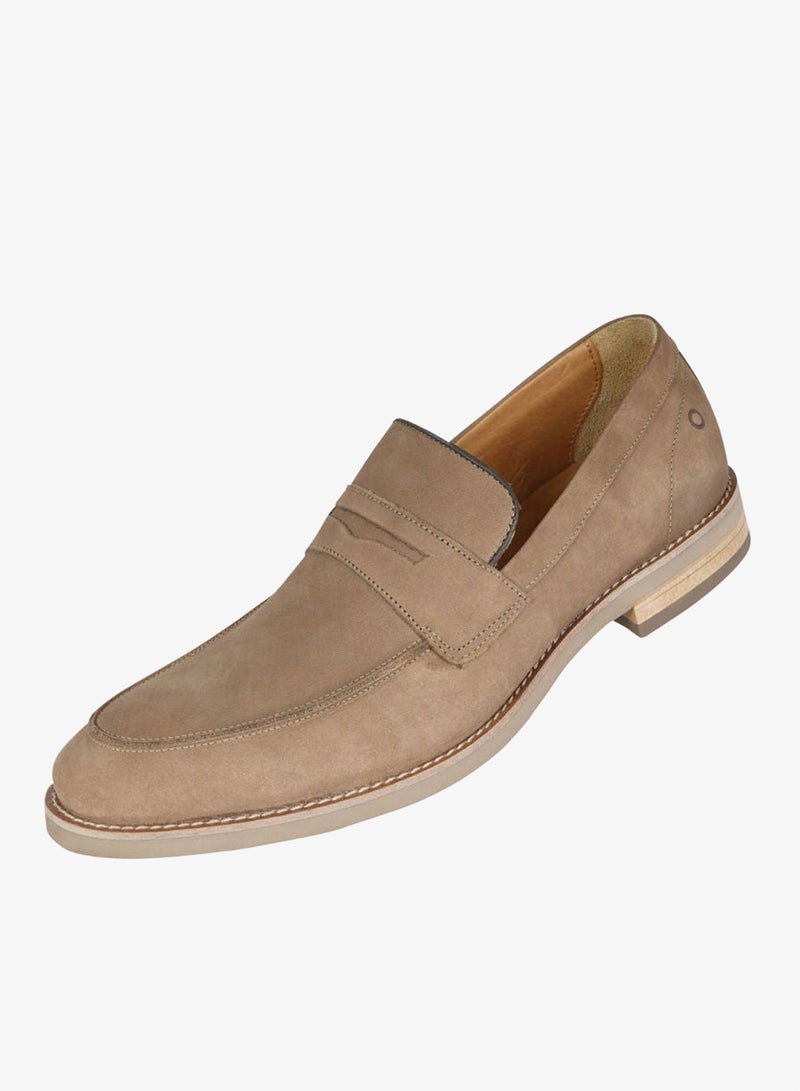 DEMOCRATA 032-96 Democrata Mens  Loafers Taupe 282105-005 - Image 3