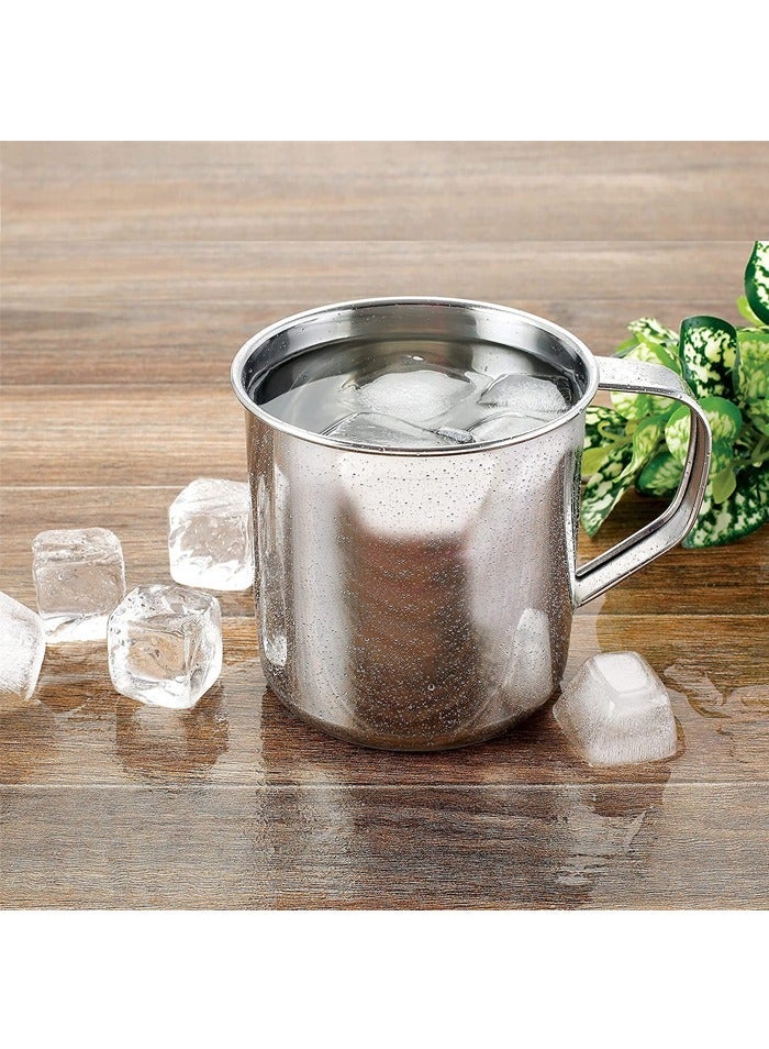 BLACKSTONE كوب متعدد الاستخدامات من الفولاذ المقاوم للصدأ للاستخدام اليومي في المنزل مثالي للقهوة والشاي والحليب والماء 1000 مل - Image 2