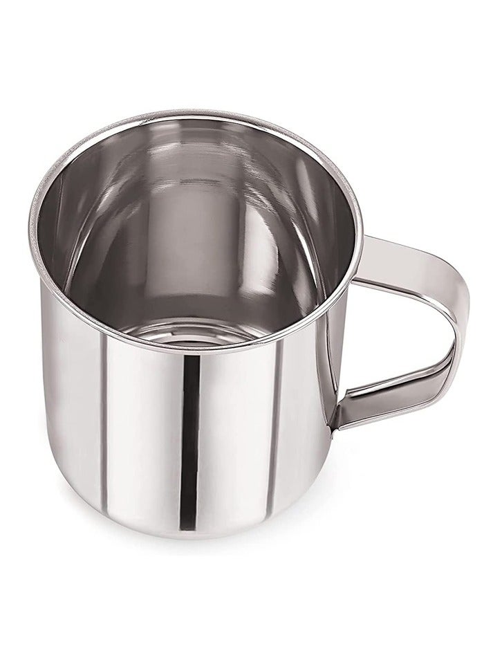 BLACKSTONE كوب متعدد الاستخدامات من الفولاذ المقاوم للصدأ للاستخدام اليومي في المنزل مثالي للقهوة والشاي والحليب والماء 1000 مل - Image 1