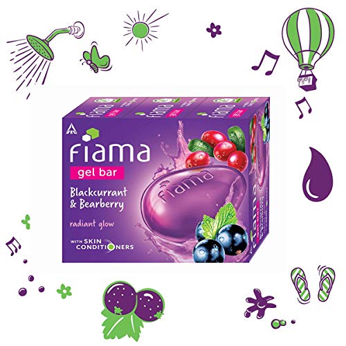 Fiama Di Wills Gel Bar, Blackcurrant and Bearberry, 125g (Pack of 3) - Image 5