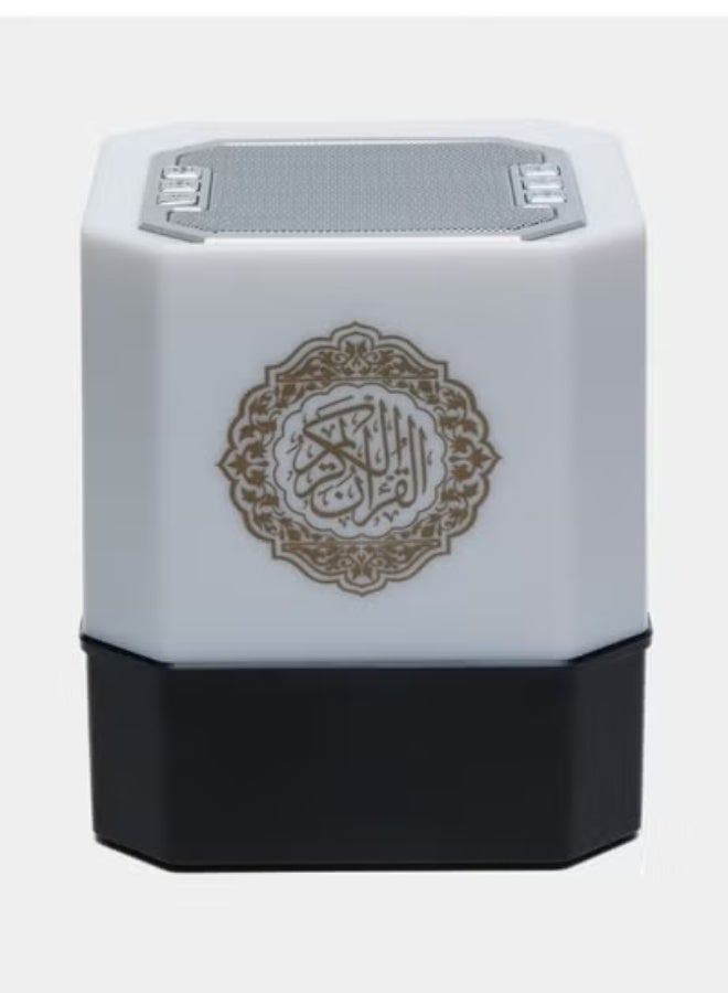 JAJEEK Quran Speaker with Remote & APP Control – Azan Bluetooth MP3 Speaker with Night Light, 16 Reciters & 16 Translations, Multicolor LED, Digital Time Display for Home & Islamic Gift - Image 5