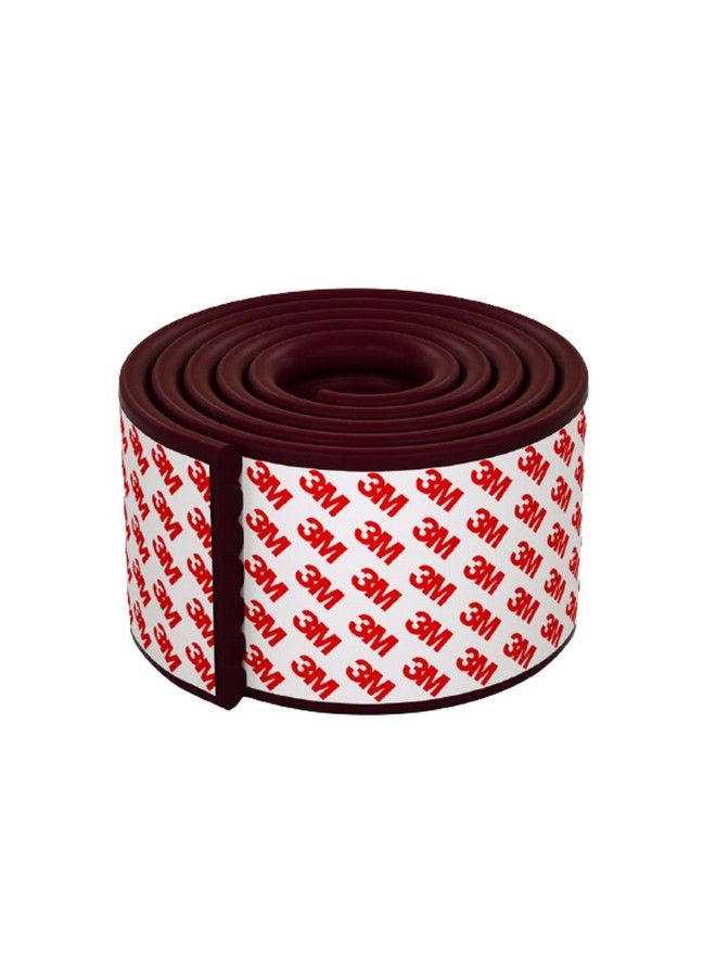 pepplo Baby Proofing Edge Corner Protector Table Bumper Guard Soft Rubber Foam Guard 3M Pre Taped Extra Large Strip 6.5Ft Baby Proof Corner Guard Heavy Duty (Wood) - Image 2