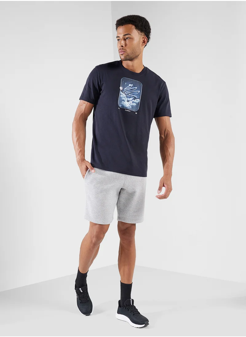 UNDER ARMOUR Curry Heavyweight Graphic T-shirt