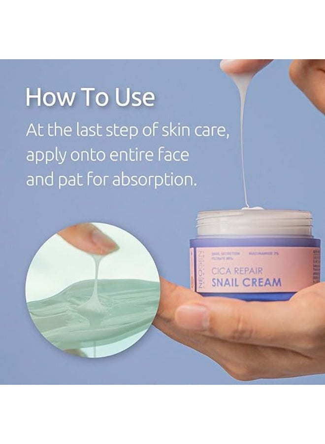 NEOGEN Dermalogy Cica Repair Snail Cream 50g - Image 2