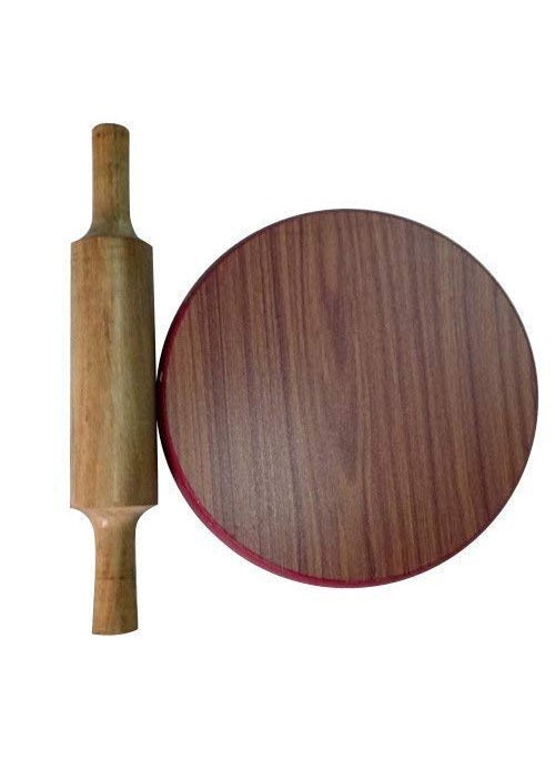 AC ANAND CRAFTS AC ANAND CRAFTS Wooden Chapati Maker Eco Friendly Chakla Belan Set Made in India_Christmas Gift  - Image 1