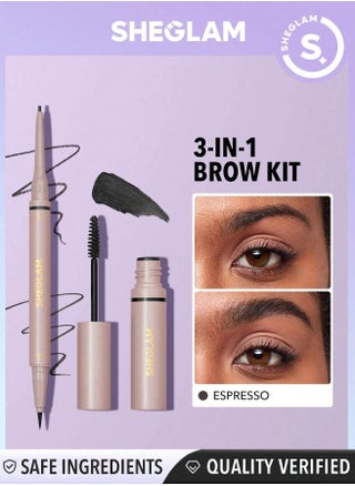 So Abrowsing Brow Kit, 2-in-1 Eyebrow Pencil + Eyebrow Gel - Espresso - pzsku/ZCE8AD7F5CAA5AEB6A494Z/45/_/1702128276/24748a30-27b0-40ee-99dd-799ebcafac13