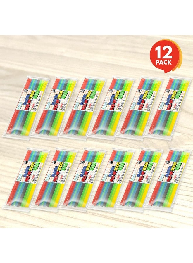 Gamie Plastic Pick-up Stick Sets - Pack of 12 - Each Set Separately Packed with Instructions - Great School Carnival Prize and Party Favors for Boys and Girls - Image 2