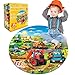 EggSun Christmas Floor Puzzles Monster Truck for Kids Ages 3 5 71pcs Construction Site Large Jigsaw Toddler Puzzles Children Learning Preschool Educational Toys Birthday Gift for 4 6 8 Years Old - Image 2