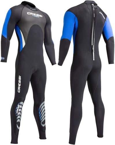 Cressi Morea 3 mm Man Monopiece Wetsuits BlackBlue M - Image 1