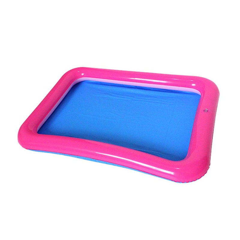 Topwon Inflatable Sand Tray for Kids Portable Sand Box with Molds Random Color Random Color 23x17 - Image 2