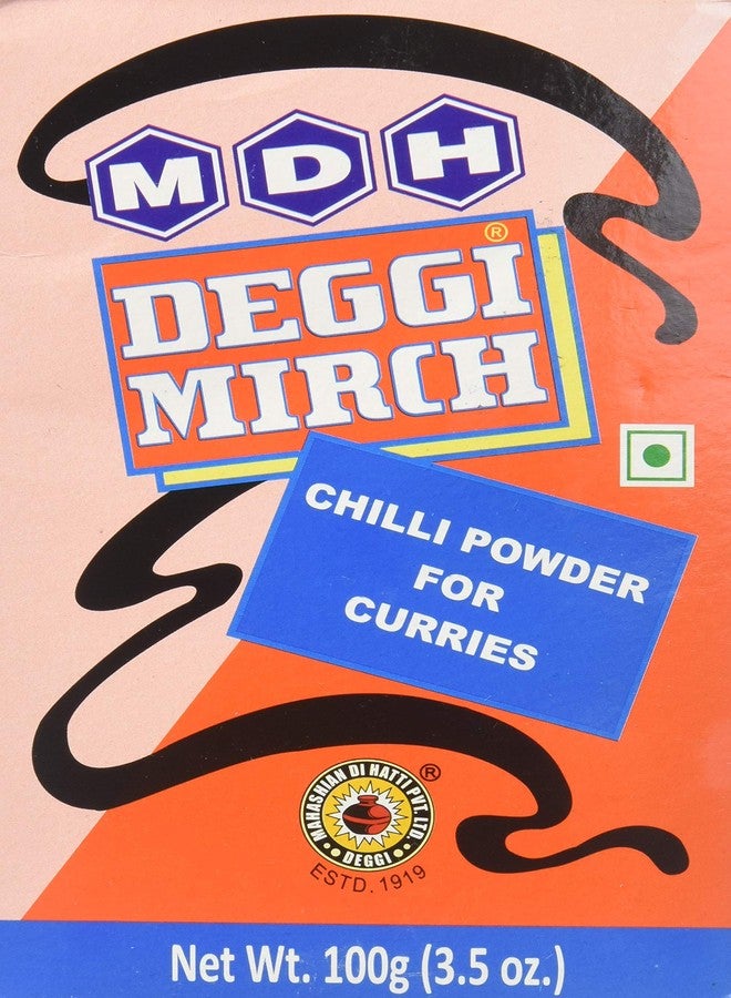 MDH Deggi Mirch (Bright Red Chilli Powder) 100gram - Image 1