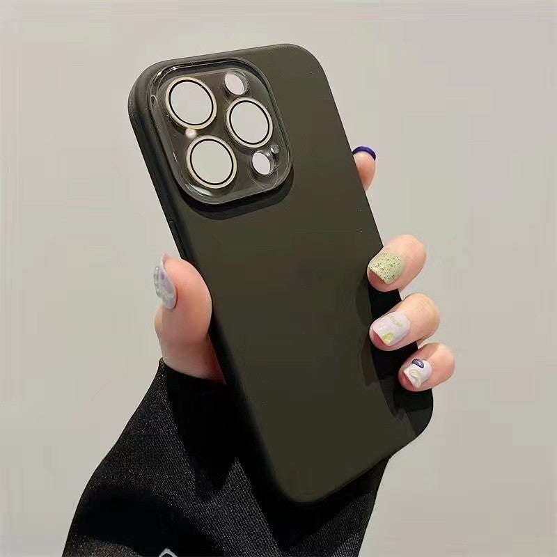 iPhone 13 Cover Silicone Protective , Full Coverage , for , Black , for Daily Carry - Image 1