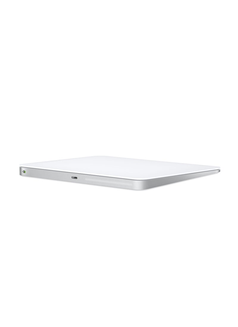 Generic - Multi-Touch Trackpad with Gesture for PC/Laptop/Tablet, 2.4GHz Wireless/Wired/Bluetooth Touchpad Mouse Compatible with Windows IOS, White - Image 1