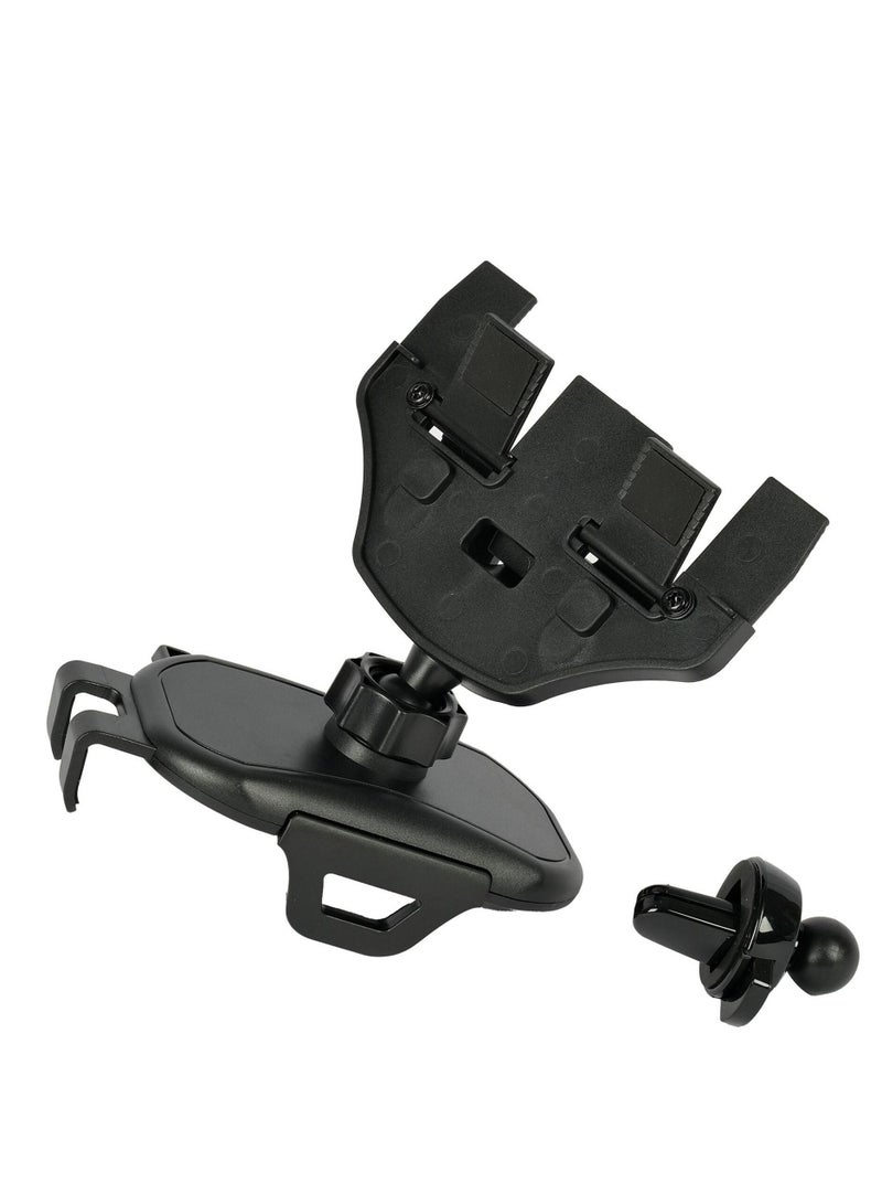 Yesido C84  Mobile Holder with Combination CD Slot & Air Vent Clip - Image 3