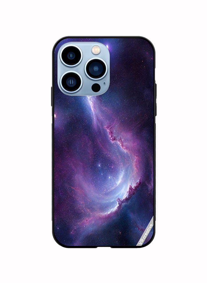 VR CREATIVE Protective Case Cover For Apple iPhone 13 Pro Galaxy With Colorful Nebula Design Multicolour - Image 1