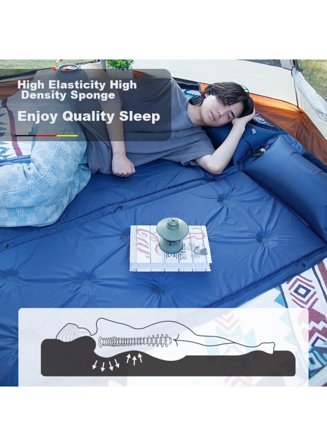 Ofeis Outdoor Automatic Inflatable Mattress Tent Pad, Camping Bed Mat, Single Tent Ground Pad, Thickened Moisture-proof Mat For Sleeping On The Ground - Image 2