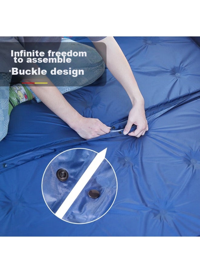 Ofeis Outdoor Automatic Inflatable Mattress Tent Pad, Camping Bed Mat, Single Tent Ground Pad, Thickened Moisture-proof Mat For Sleeping On The Ground - Image 4
