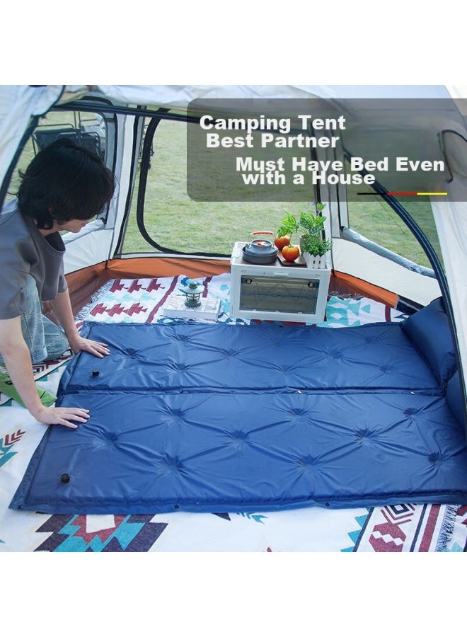 Ofeis Outdoor Automatic Inflatable Mattress Tent Pad, Camping Bed Mat, Single Tent Ground Pad, Thickened Moisture-proof Mat For Sleeping On The Ground - Image 3