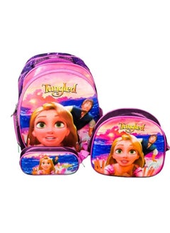 Tangled School Backpack with 2 Bags - GS16-B