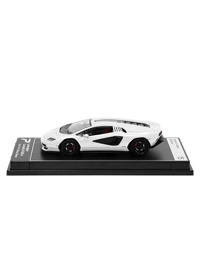 PosterCars - 1:64 Scale Lamborghini Countach LPI 800-4 (Bianco Siderale) Hypercar League Collection, Diecast Models