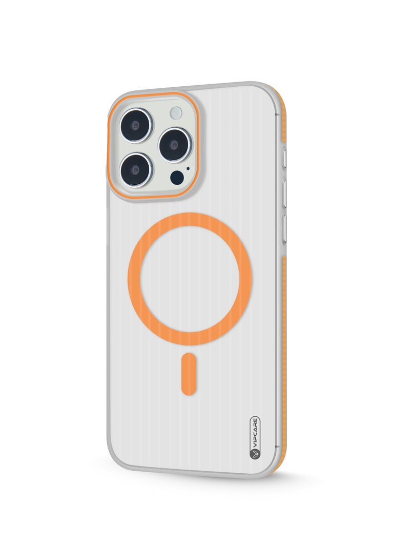 Vipcare Iphone 16 Pro PC Case with Magcase Magnetic Charging Case Scratch Resistant Camera Protection Silicone Case for Iphone 16 Pro - Image 1