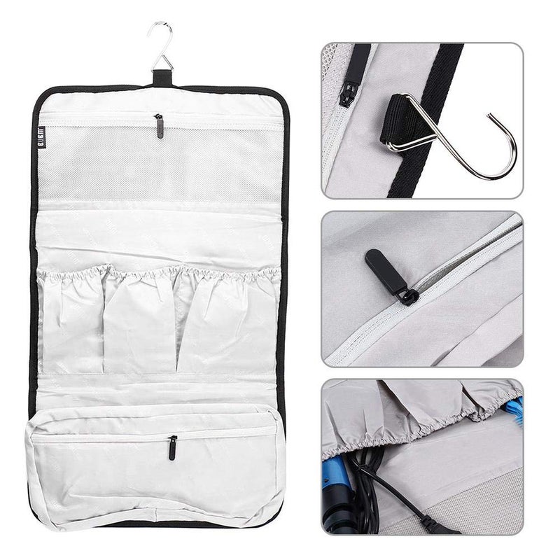 cheekyglo Iron Travel Organizer Bag, Waterproof Nylon Hair Blower Organization Bag for Dyson Styler - Image 4