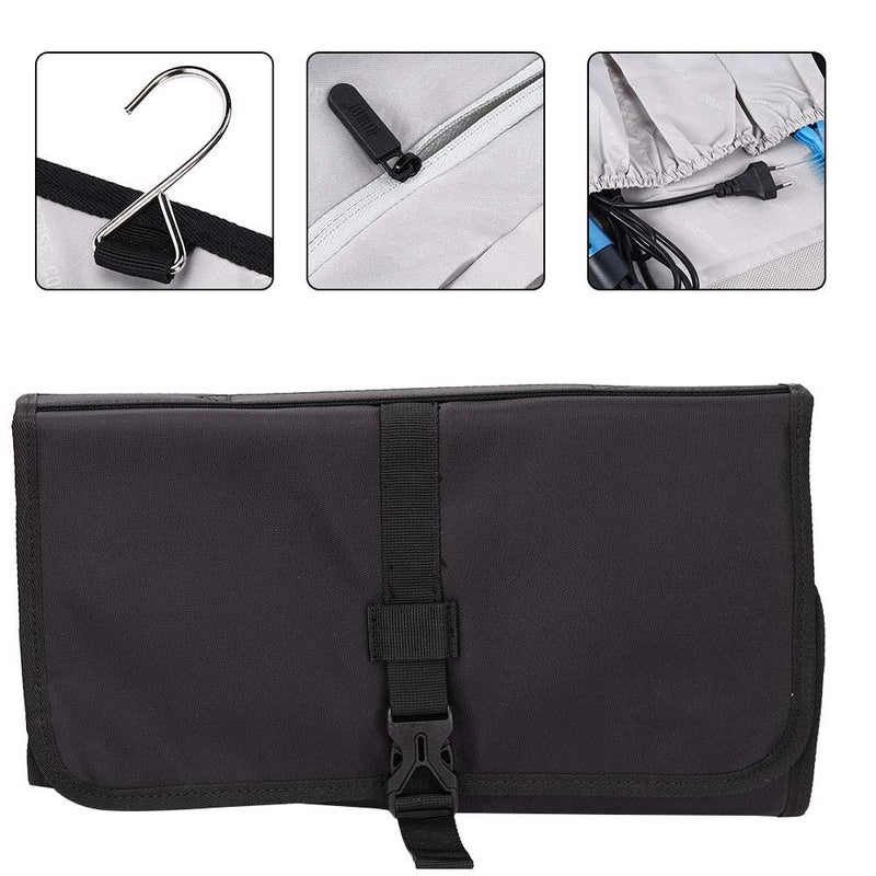 cheekyglo Iron Travel Organizer Bag, Waterproof Nylon Hair Blower Organization Bag for Dyson Styler - Image 5