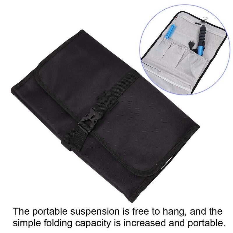 cheekyglo Iron Travel Organizer Bag, Waterproof Nylon Hair Blower Organization Bag for Dyson Styler - Image 2