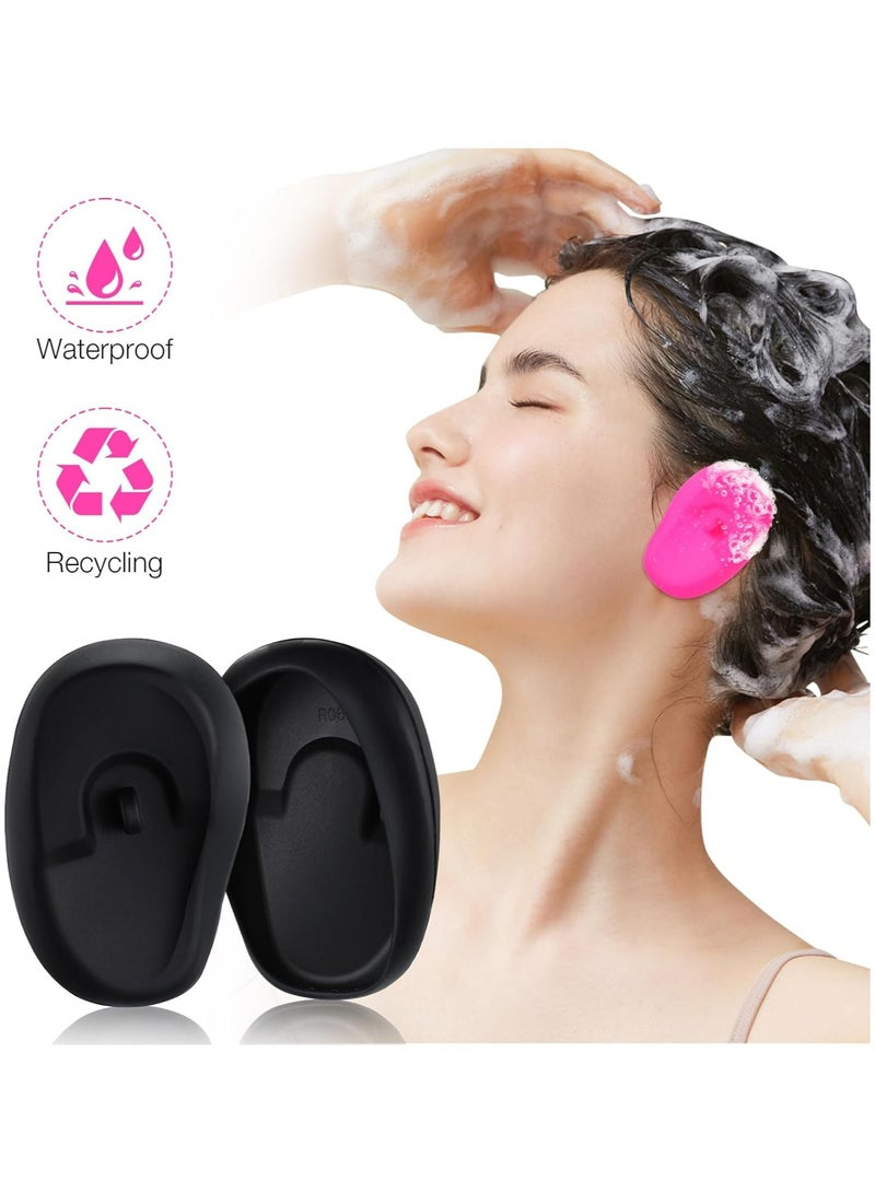 6-Pack Silicone Hair Dye Ear Protectors, Waterproof, Reusable for Salons, Spa - Image 3