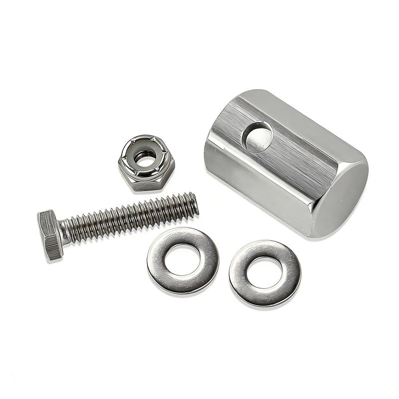 XTPTFABS Cordless Drill AdapterReplace Top Wind Trailer Jack Crank Handle 28921 Cordless Drill AdapterAluminum Adapter - Image 3