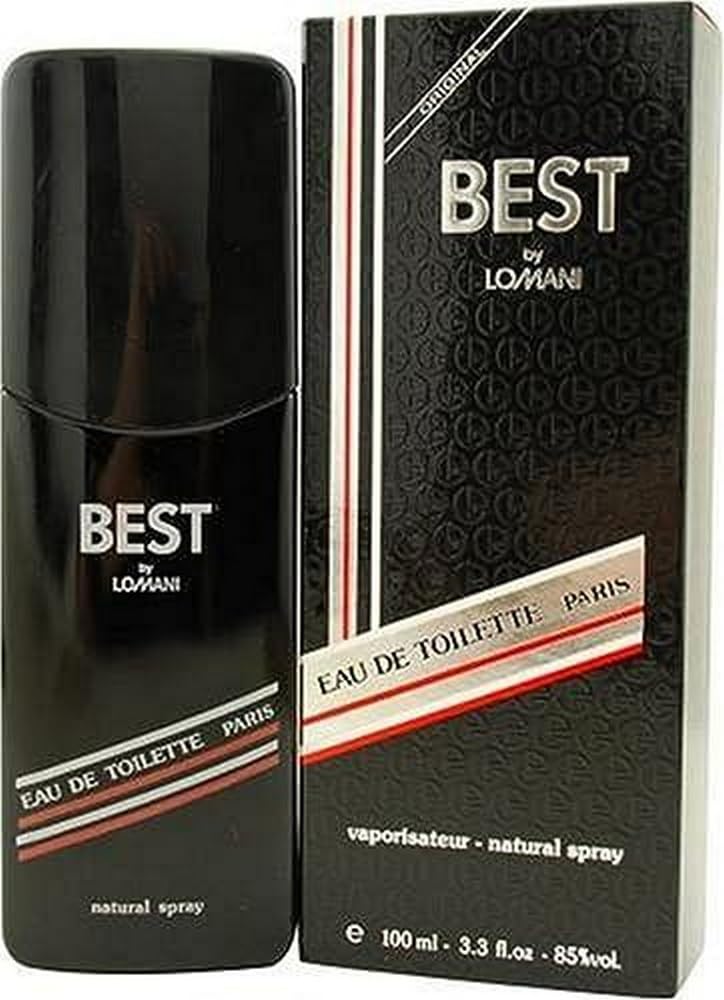 Lomani Best Eau de Toilette Spray for Men, 3.3 Ounce