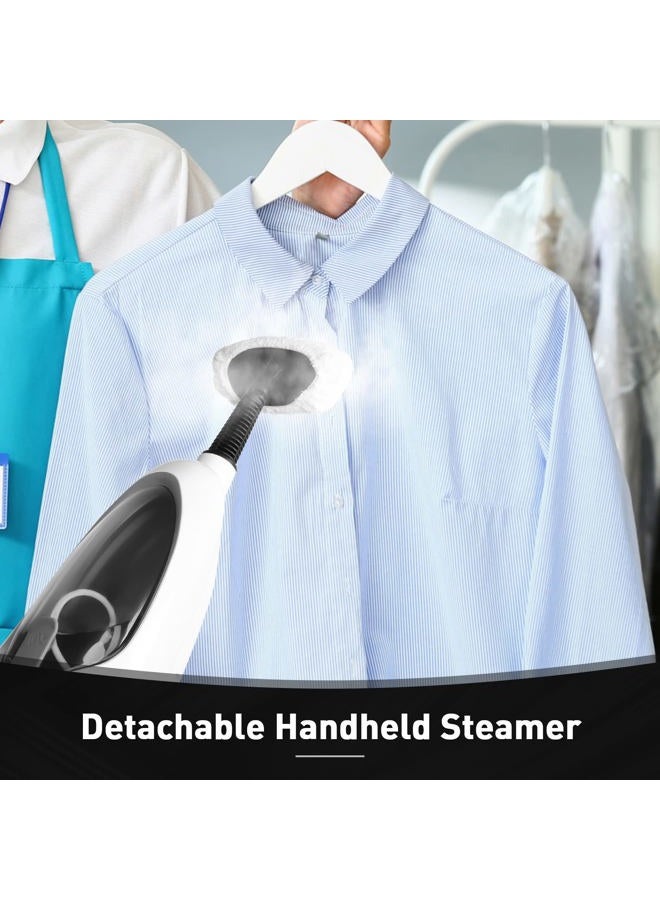 Secura Steam Mop 10-in-1 Convenient Detachable Steam Cleaner White Multifunctional Cleaning Machine Floor Steamer with 3 Microfiber Mop Pads - Image 4