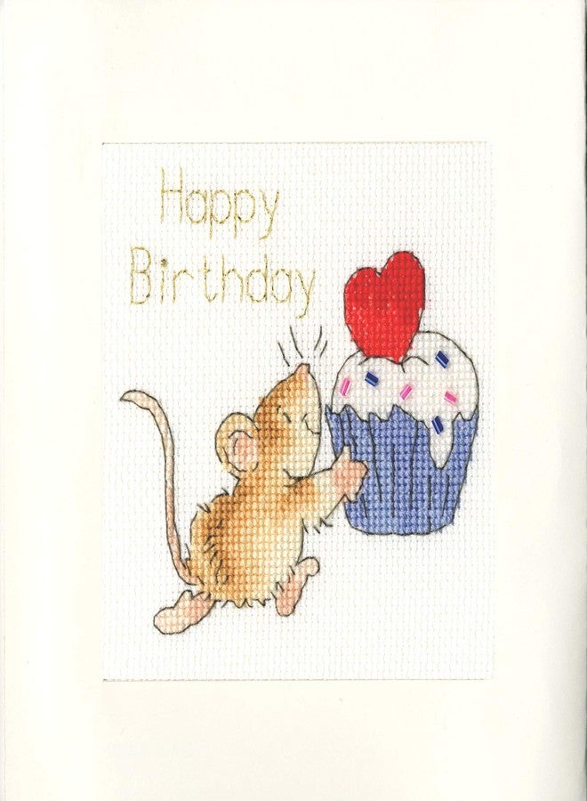 Bothy Threads Cross Stitch Card Kit - Sprinkles On Top - Image 1