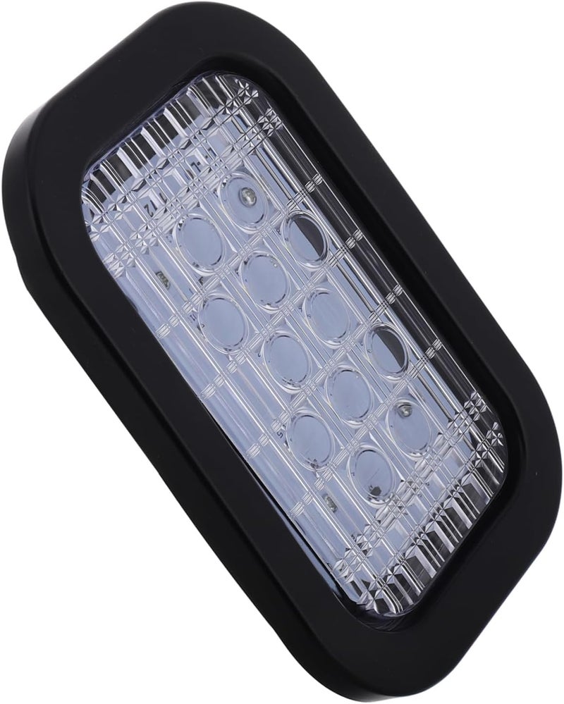 مصباح ذيل مقطورة LED أحمر أبيض للشاحنات وعربات السكن المتنقلة، إضاءة عالية السطوع لاستبدال أضواء القوارب والمقطورات - Image 1