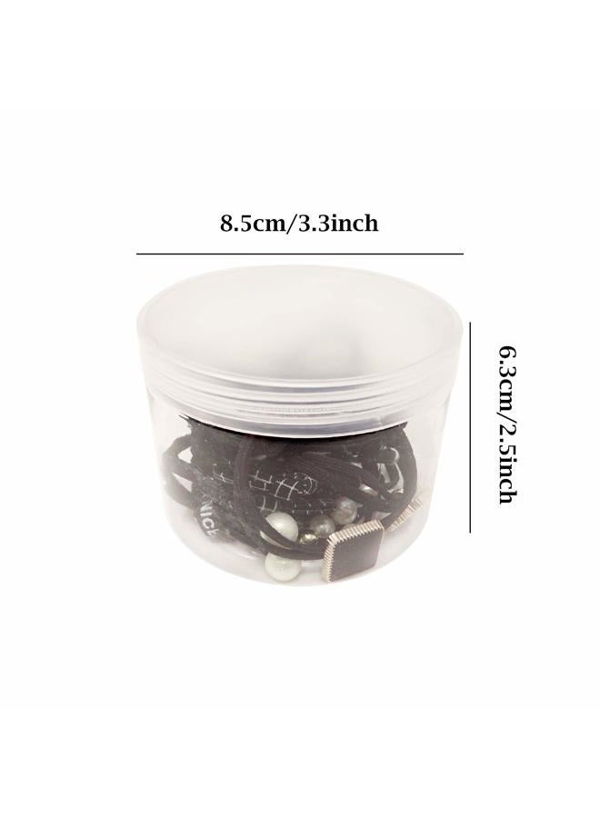 HONBAY Fashion Hair Accessories 12PCS Korean Cute Elastic Hair Ties Pearl Hair Bands Bowknot Hair Ropes Ponytail Holders (Black) - Image 2