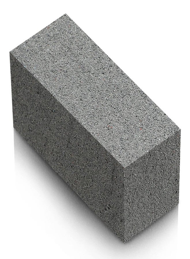 باتيير حجر باتيير المطاطي الناعم للزلاجات، حجر جلخ مطاطي لطحن ألواح التزلج على الجليد لإزالة الصدأ والنتوءات، مقاس 50 × 20 × 20 مم، حبيبات 60 (رمادي) - Image 1