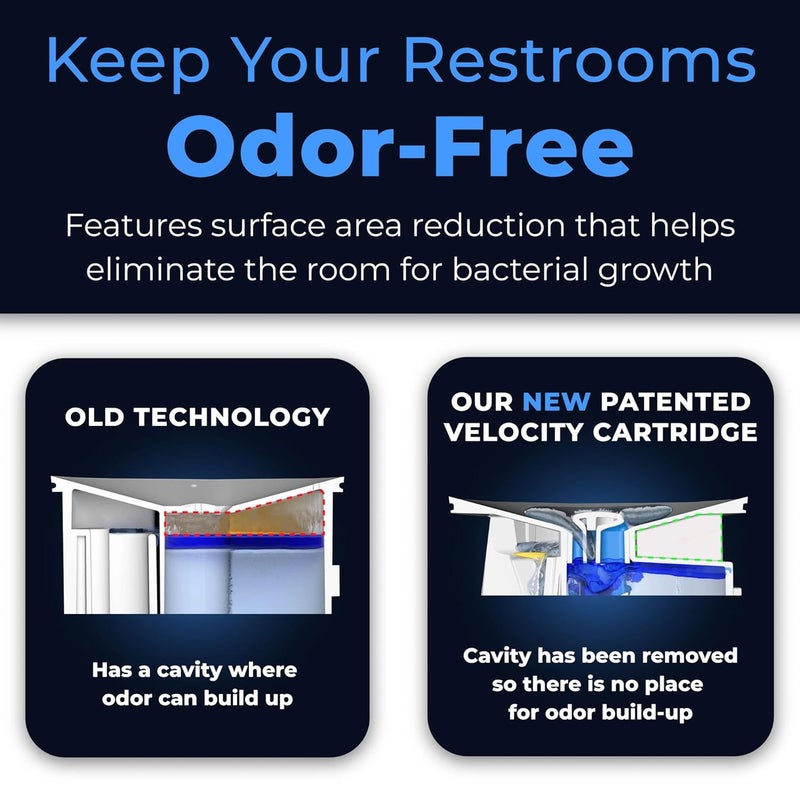 Bobrick Falcon Velocity Water-Free Urinal Cartridge - Replacement Liquid Cartridge for Waterless and Hybrid Urinals (1 Pack) - Image 5