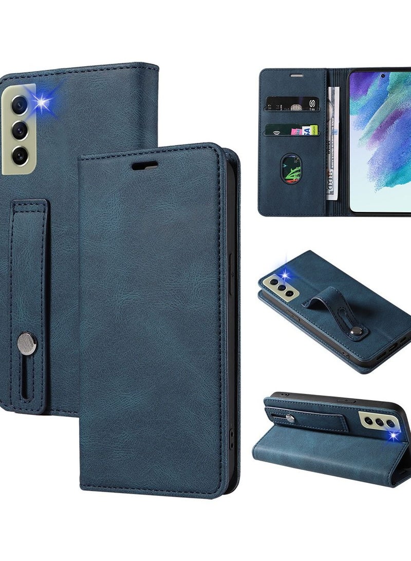 Loquat Suitable For Samsung Solid Color Magnetic Flip Leather Case - Image 1