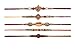 IS4A Set of Assorted Rakhi Bracelets 5 Rakhis Handmade Rakhi Set of 5 Rakhi Gifts for Brother Sister Bhaiya Bhabhi for Indian Rakhis Raksha Bandhan Festival Rakhi Bracelet Traditional Rakhi 5 - Image 3