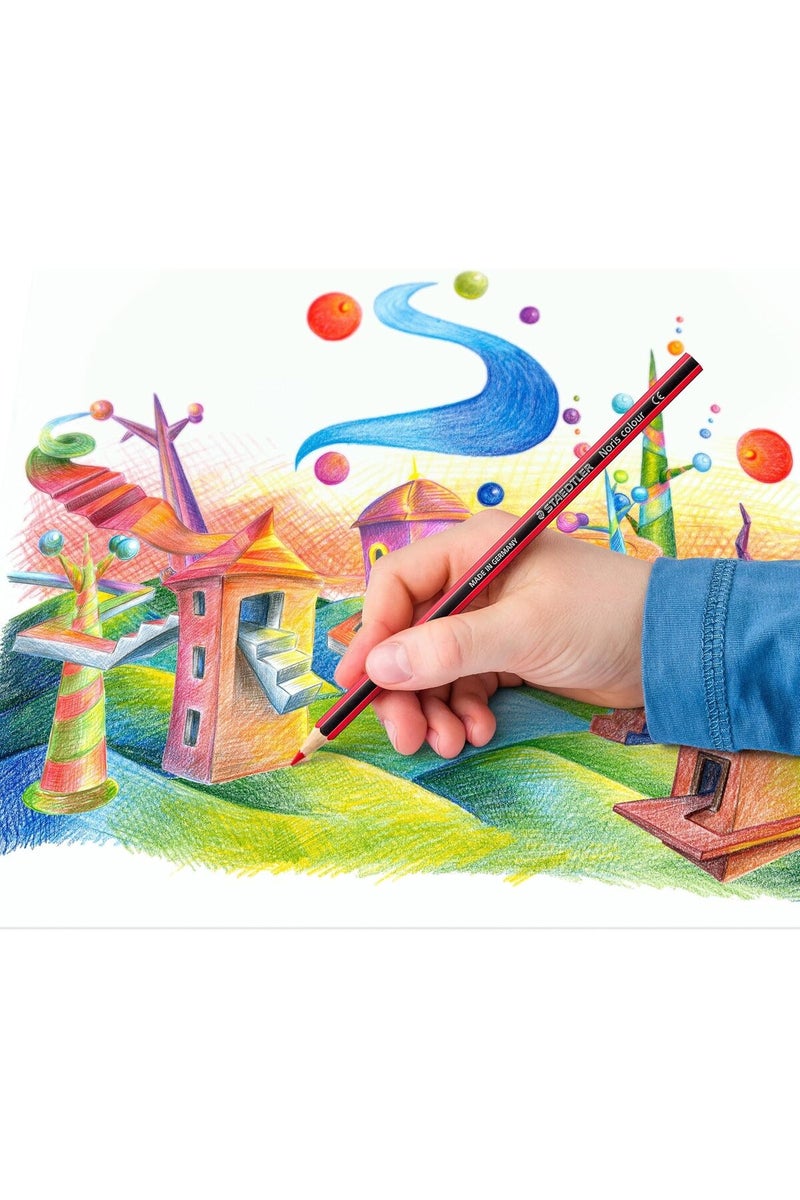 STAEDTLER Noris colour coloured pencils, tin of 12 - Image 5