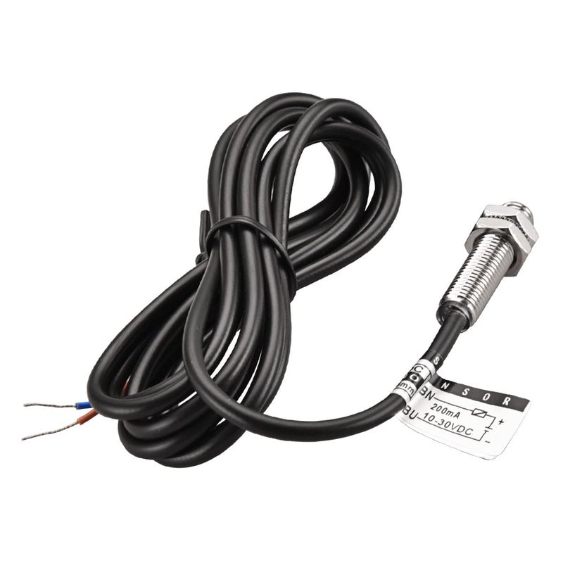 Heschen M8 Inductive Proximity Sensor Switch PR08-1.5DO Cylindrical Type Detector 1.5mm DC12-24V 2-Wire NO(Normally Open) CE - Image 2