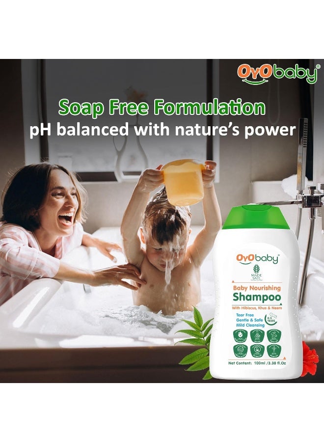 أيو بيبي شامبو الأطفال لا دموع بعد اليوم من أويو بيبي® للأطفال حديثي الولادة، 100 مل - Image 2