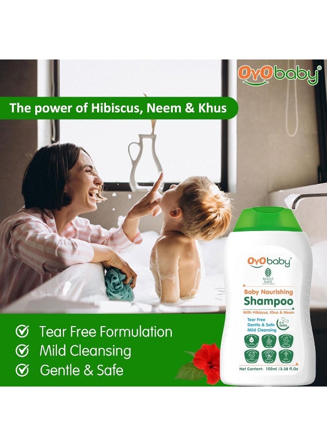 أيو بيبي شامبو الأطفال لا دموع بعد اليوم من أويو بيبي® للأطفال حديثي الولادة، 100 مل - Image 4