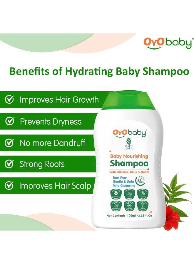 أيو بيبي شامبو الأطفال لا دموع بعد اليوم من أويو بيبي® للأطفال حديثي الولادة، 100 مل - Image 3