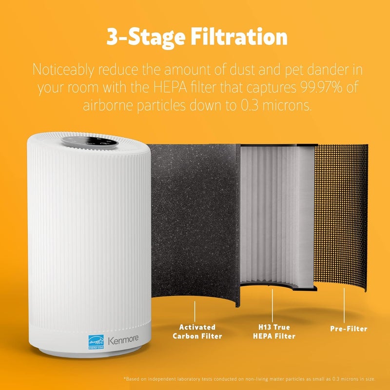 Kenmore فلتر هواء بديل كينمور KF170 H13 الفعال بتقنية HEPA - Image 2