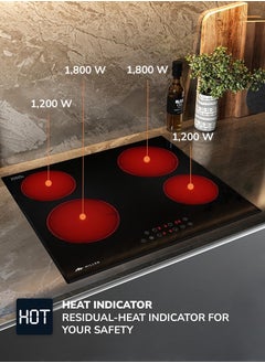 MILLEN Built-in 60cm Electric Hob  - Image 2