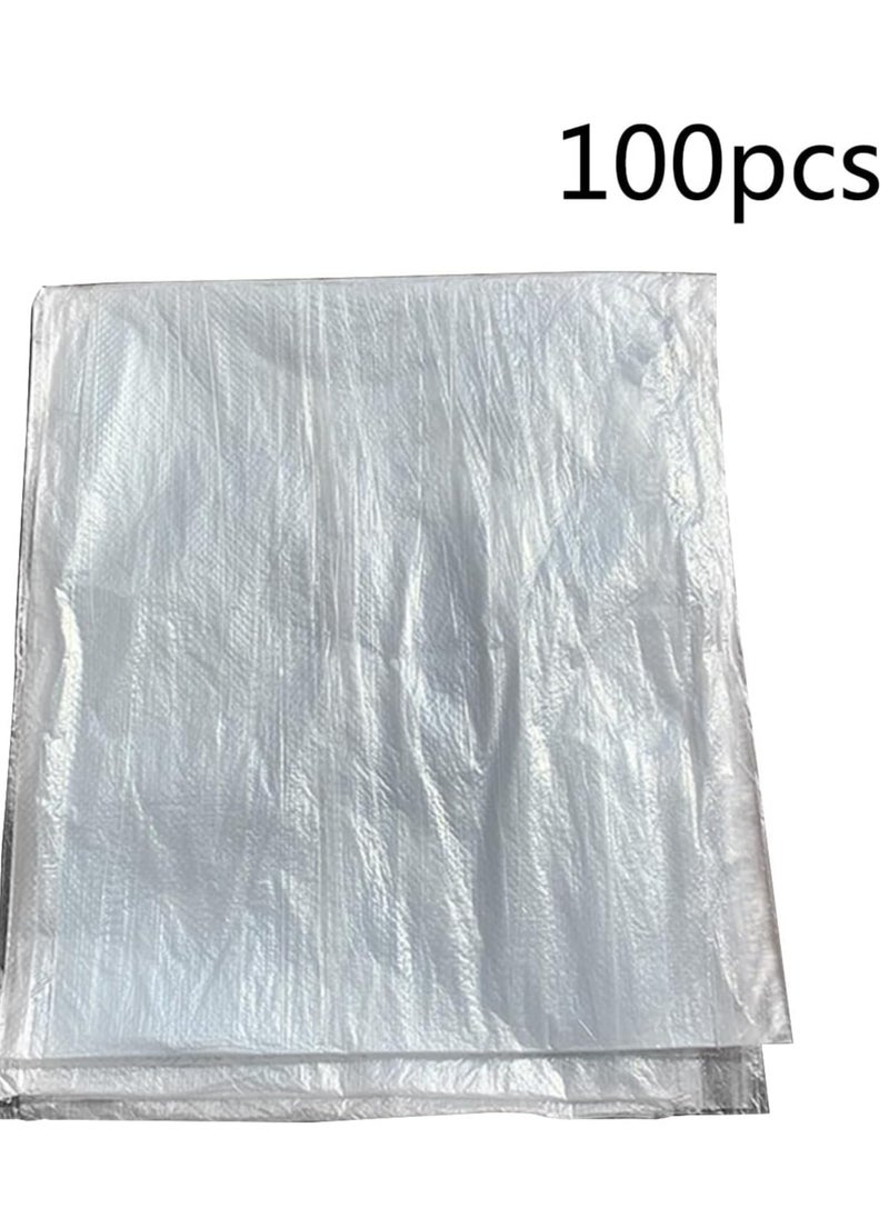 Oasisgalore 100pcs 140x80cm Transparent Car Plastic Seat Covers ,Disposable Vehicle Seat Dustproof Covers, Car Accessories  - Image 4