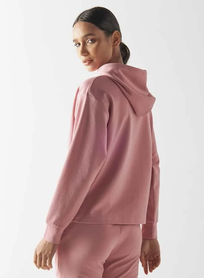 ادوت من سبلاش Hoodie with Drop Shoulder Sleeves